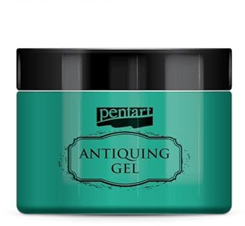 Zita´s Creative Antik-Effekt Gel 150ml - patina grün. antikfarbe, vintage farbe, antique paint, antiquing gel