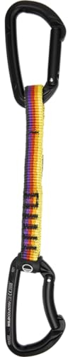 Wild Country Session Quickdraw Bunt-Schwarz - Robustes vielseitiges Express-Set, Größe 17 cm - Farbe Heritage