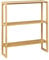 5five - Regal 2 Ebenen 20cm lab n modul Bambus