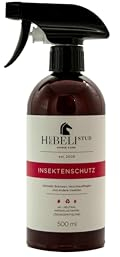 HUEBELI STUD Insektenschutz, Insektenabwehr, Insekten-Repellent, Vertreibt Bremsen, Hirschlausfliegen und andere Insekten, pH-neutral, frei von Konservierungsstoffen, vegan, ohne Mikroplastik