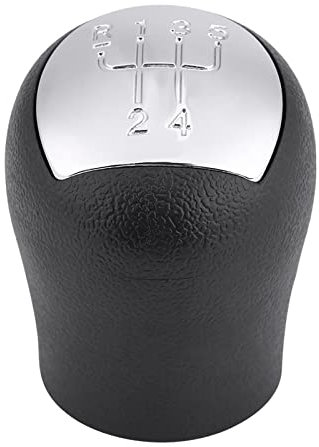 BOROCO Pomos de Palanca de Cambios, Cabezas de Cambio Intercambiables, 5 Marchas Velocidad de Coche para RENAULT CLIO 2 Fases, KANGOO