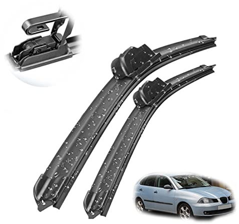 Escobillas Limpiaparabrisas Delanteras LHD Para SEAT Para Ibiza MK3 6L 2002-2005, Parabrisas, Ventana, Coche, Cepillos Para Lluvia, 21 + 19
