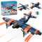 Creator 3 in 1 Sets de Construcción Avion Juguete City Avión de Lucha, Supersónico y Helicóptero Regalo para Niños y Niñas de 6 Años o Más 248 Piezas