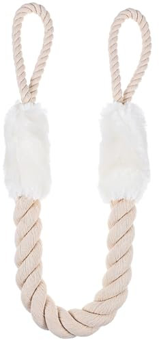 FAVOMOTO Cotton Pet Supplies Handle Rope Pet Door Latch Cat Door Latch Door Strap Flex Latch Pet Door Cotton Rope Door Stopper Door Cord Pinch Guard Door Handle Pull Rope Cat Door Stopper