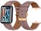 LanQii Correa de Piel para Xiaomi Smart Band 9 Pro/Xiaomi Smart Band 8 Pro, Suave Cuero Pulsera de Hebilla Repuesto de Piel para Xiaomi Mi Band 9 Pro/Xiaomi Mi Band 8 Pro - Rosa
