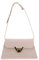Coccinelle Dew Handbag Grained Leather Rosette