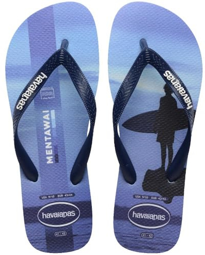Havaianas Top Surfer I Men FlipFlop Lavender Blue,8 UK