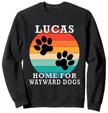 Lucas Home for Wayward Dogs Familienname Sweatshirt