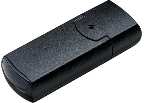 uTrust Token Flex schwarz USB-A Kartenleser zum Auslesen Einer SIM Karte/Handy Karte - SIM Leser 905551