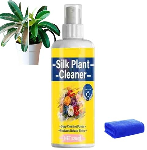 Multi Surface Artificial Flowers Cleaner, Leaf Shine Spray For Indoor Plants, Artificial Dried Flower Plant Fast-Acting Cleaner Spray, Quickly-Drying And Streak-Free Artificial Plant Cleaner (1pcs)