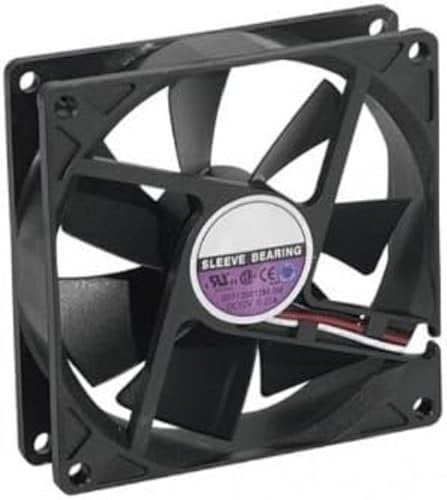 Dexlan Ventilateur de boitier 12 volts 3 fils 92x92x25mm