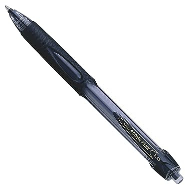 Uniball SN-220 UNI POWERTANK, einziehbar, Schwarz, 12 Stück