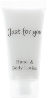 Reise-Toilettenartikel – Just for You Hand- und Körperlotion 20 ml (100 Stück), REACH-konforme Hotel-Hand- und Körperlotion, angenehmer Duft, Hotel- oder Heimgebrauch, Abmessungen 79x39x22 mm, GF950