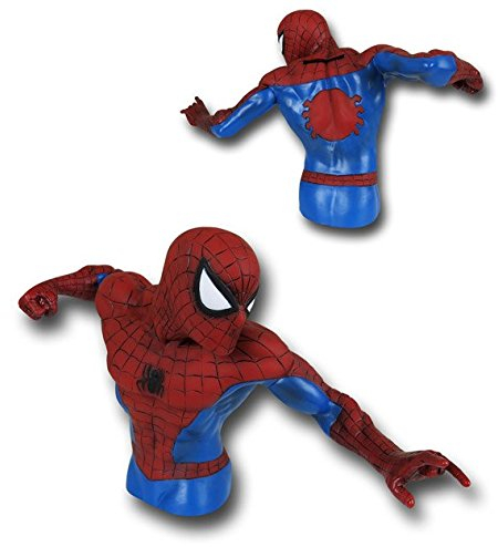 Spider-Man Marvel Spiderman The New Bust Die Cut Piggy Bank