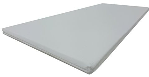 Dibapur® VISCO Topper 3D Air Fresh Bezug Viscoelastische Memory Matratzenauflage (3D AIR 180x200) x ca. 5 cm Kern mit Bezug ca. 5,2 cm - Made in Germany