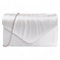 fi9® , Damen Clutch Mehrfarbig weiß
