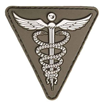 Mil-Tec Patch 3D Medical PVC m. Klett