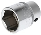 GEDORE red Steckschlüsseleinsatz, Nuss, 3/4'' 20 mm Antrieb, 6-kant, 34 mm Weite, Werkzeug, R71003410, Stahl