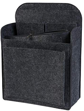 luxdag Rucksack Organizer aus Filz für Fjällräven Kanken 13L & 16L (Farbe & Größe wählbar) - Taschenorganizer für Rucksäcke mit herausnehmbarer Reißverschlusstasche für 13 Zoll Notebook