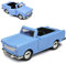 alles-meine.de GmbH Trabant 601 Cabrio Blau 1964-1990 ca 1/43 1/36-1/46 Welly Modell Auto mit individiuellem Wunschkennzeichen