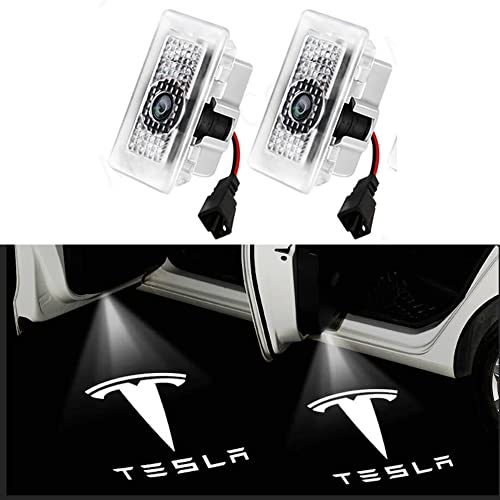Duleutgnu 2 Stück Led Autotür Türbeleuchtung Kfz Türen Einstiegsbeleuchtung Projektor Dekorative Eintrag Willkommen Logo Lampe Glaslinse