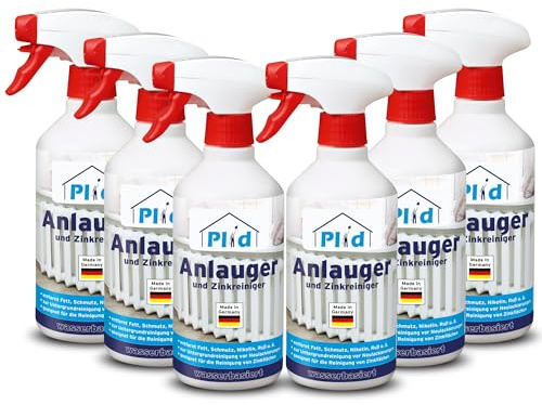 Plid Anlauger & Zinkreiniger | Fliesenreiniger & Entfetter | 3 L | Untergrundreiniger | Fettlöser für Fliesen, Zink & Lack | Reinigt gründlich & verbessert die Haftung | Made in Germany