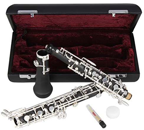 KLKL Professionelles C-Schlüssel Halbautomatische Bakelit-Röhre Oboe Eignet Sich Für Die Professionelle Leistungsuntersuchung Professionelle Oboe