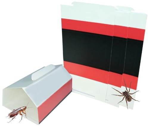 9 x Multi-Use Bugs Large Sticky Pads Trap | Efficient Pack Of Invertebrates Glue Traps | Extra Strength Bugs Glue Sticky Board Traps | Home Garden and Office Use.