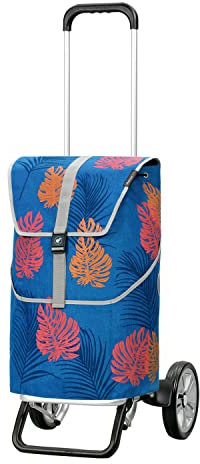 ANDERSEN Einkaufstrolley - Alu Star Shopper Lotta blau 46 L Einkaufswagen,funktional,langlebig, Aluminium, höhenverstellbar, Räder abnehmbar