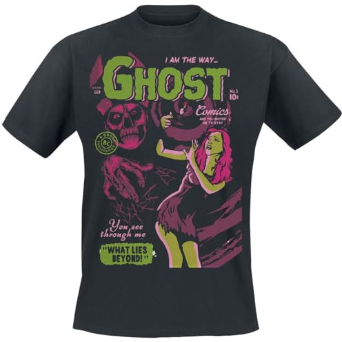 Ghost Jiggalo of Megiddo Comic Männer T-Shirt schwarz 3XL