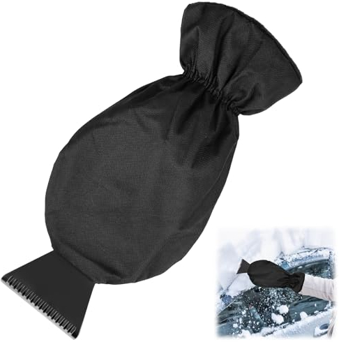 Eiskratzer mit Handschuh, Professioneller Autoscheiben Eiskratzer, Eiskratzer Auto mit Handschuh Eismonster, Schneekratzer Auto Handschuh, Eiskratzer mit Handschuh Winter Kratzer Scheiben Schnee