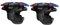 Gadpiparty 1 Paar Gamepad-assist Langlebiger Spielauslöser Zubehör Für Spielgriffe Gamepad-griff Mobiles Spiel Kreatives Zubehör Für Handyspiele Telefon Plastik Drei Generationen Steckdose
