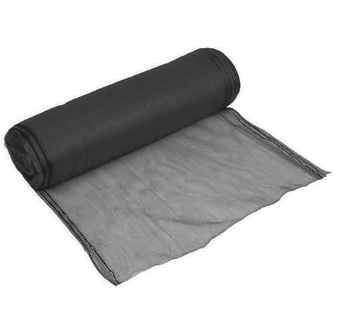 PDL - PegDev - Black Temporary Fencing, Heavy Duty UV Stabilised Polyethylene Mesh, Durable Netting for Herris Fencing (10m)