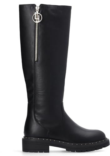 Liu Jo Stivali Gamba Alta Donna Ecopelle Nero 38