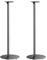 goobay Support de Haut-Parleur pour Sonos Era 300, capacité de Charge 3K, avec Gestion des câbles, 71 cm de Haut, Noir - 71195