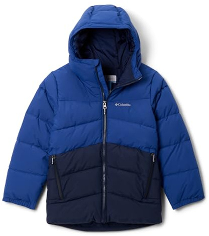 Columbia Jungen Arctic Blast 2 Jacket Skijacke, Mountain Blue, Collegiate Navy, 128 EU
