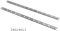Schubladenschienen 400mm x 17mm Nut, 2 Paar Teilauszug Kugelauszug, Schubladenauszug Schubladenauszüge Schubladenführungen Schienen für Schubladen Schubladen Schienensystem belastbar bis 10 kg