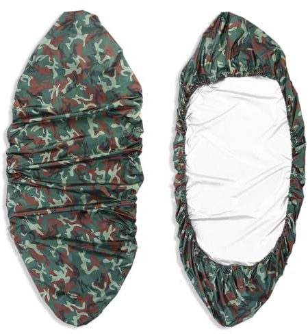 Kajakabdeckung, 4,5 m wasserdichte Kajak-Aufbewahrungsabdeckung UV Sun Preservation Paddle Board Cover Polyester Kajak-Deckel Cockpit Cockpit Cover für 3,6-4m Kajakbootkanu (Grau)