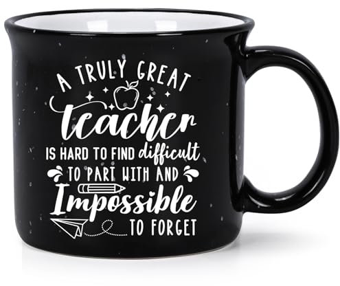 Joymaking Teacher Gifts for Women, Thank You Teacher Gifts 15 oz Ceramic Coffee Mug, Personalised Coffee Mug, Gift End of The Year, Teachers Leaving Gift, Birthday Presents for Teachers