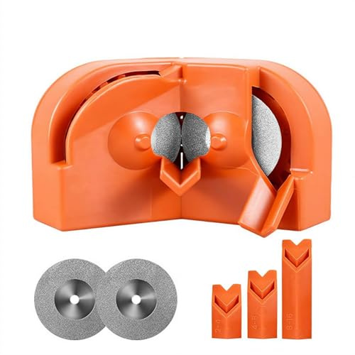 Drill Bit Sharpener, Portable Drill Bit Sharpener, Multipurpose Drill Bit Grinding Sharpener with Grinding Wheels for All Bits(5/64''- 5/8''),Afilador De Brocas,Knife Sharpener Tool