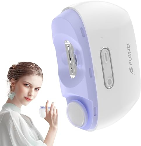 Elektrischer Nagelknipser, Automatischer 2-in-1 Nagelschneider & Feile, kabellos wiederaufladbar mit LED, sanft & leise, hautschonend für Babys, Kinder, Erwachsene, Senioren, sicheres Schneiden