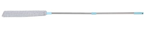 INOOMP Plumeau à Long Manche 135 Cm en Polypropylène avec Fibres Fines et Acier Inoxydable, Outil de Balayage de Poussière Flexible et Lavable pour Nettoyage sous Meubles, Maison,