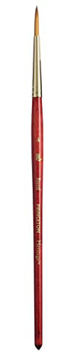 Princeton Heritage, Series 4050, Synthetic Sable Paint Brush for Watercolor, Round, 4