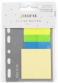 Filofax 210136 Pocket Haftnotizen, farbig sortiert
