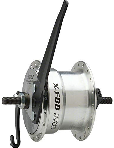 Sturmey Archer Dynamo Drum brake Front Hub 36h, Silver