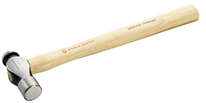 Spear & Jackson SJ-BPH16 Ballpein Hickory Hammer, Blue, 16 oz.