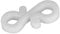 electrosmart Pack of 25 Gutter Hooks - Ideal for Hanging Christmas/Birthday/Anniversary Party Lights on House Garage Guttering etc