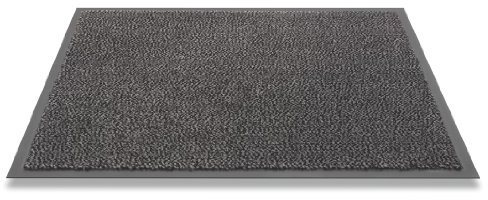 Floordirekt waschbare robuste Schmutzfangmatte 135 x 200 cm, Farbe anthrazit. Hergestellt in Westeuropa.