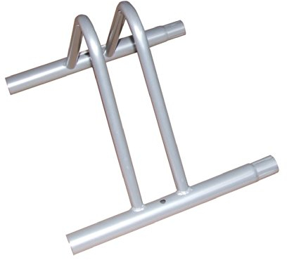 Ideare DY125892 - Portabici Componibile, Universale, 36,5 x 33 x 28 cm, Argento