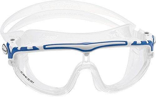 ZZZ Cressi Skylight, Clear-White/Blue, Clear Lens